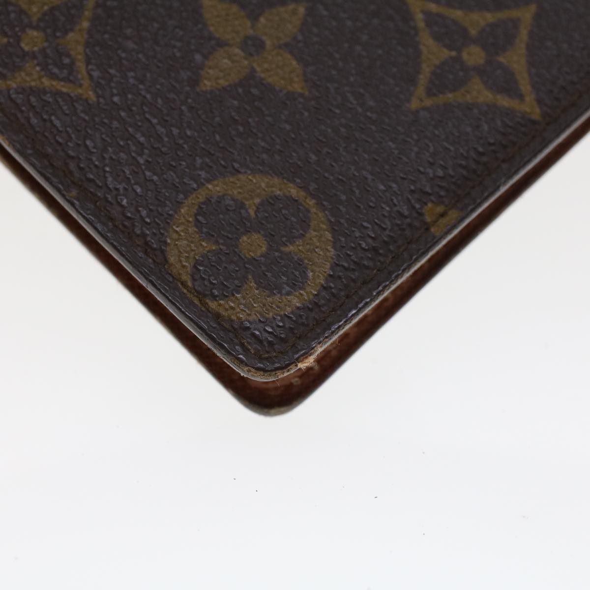 LOUIS VUITTON Monogram Porte Monnaie Bier Cartes Crdit Wallet M61652 Auth 44114