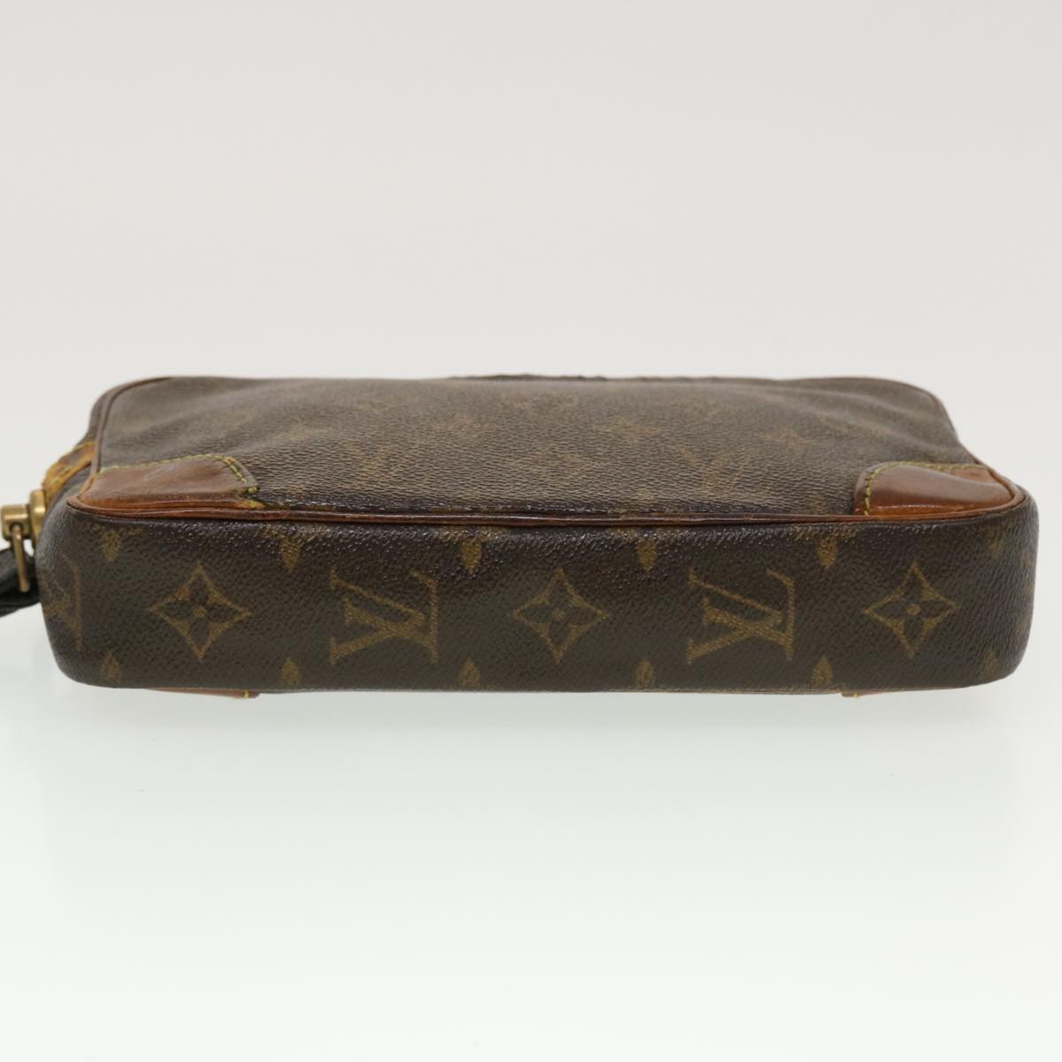 LOUIS VUITTON Monogram Marly Dragonne PM Clutch Bag M51827 LV Auth 44125