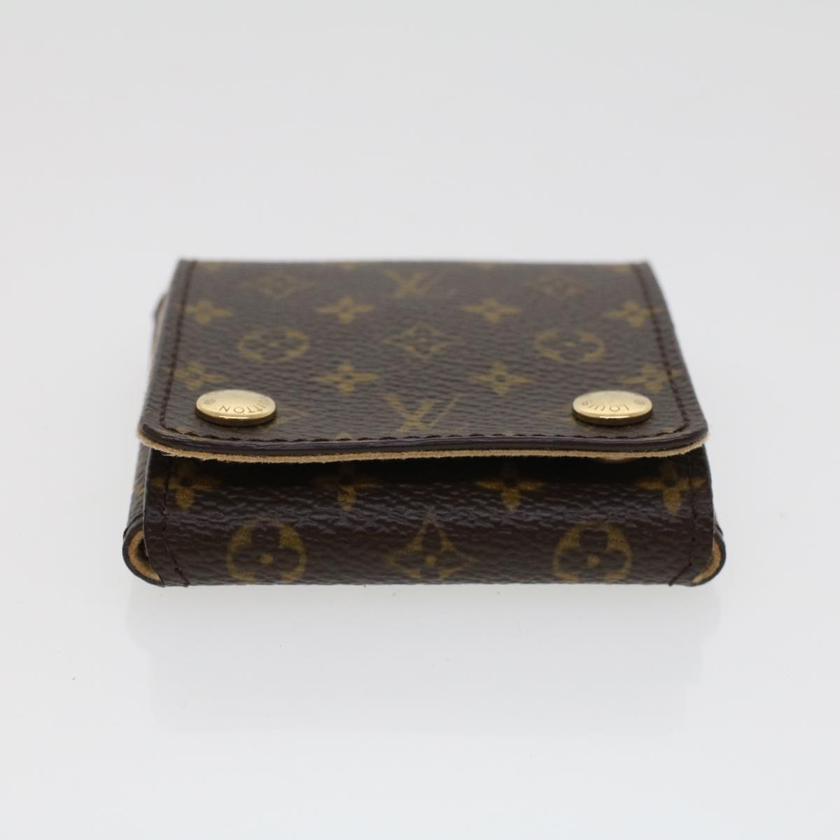 LOUIS VUITTON Monogram Jewelry Case Accessory Case LV Auth 44127