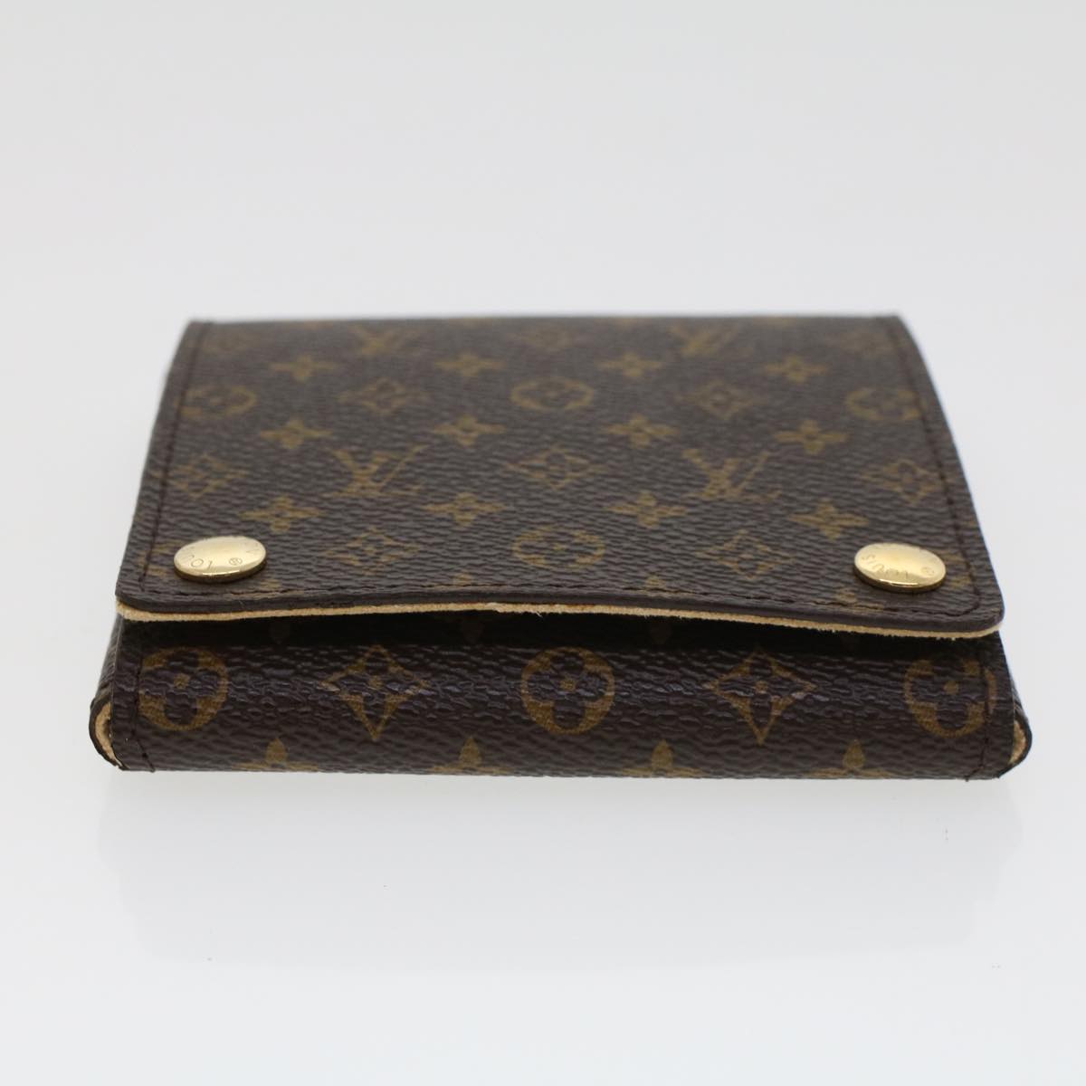 LOUIS VUITTON Monogram Jewelry Case Accessory Case LV Auth 44128