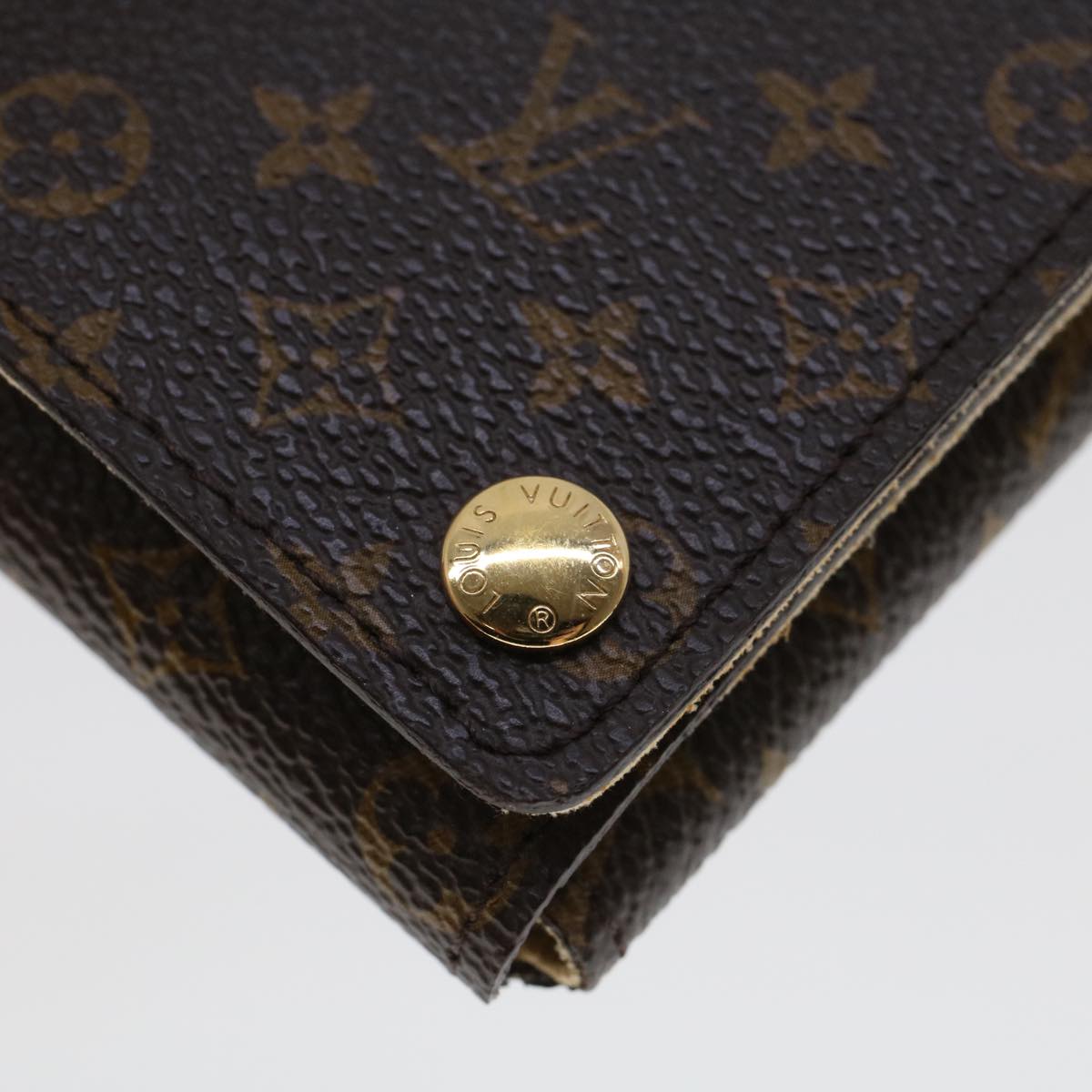 LOUIS VUITTON Monogram Jewelry Case Accessory Case LV Auth 44128