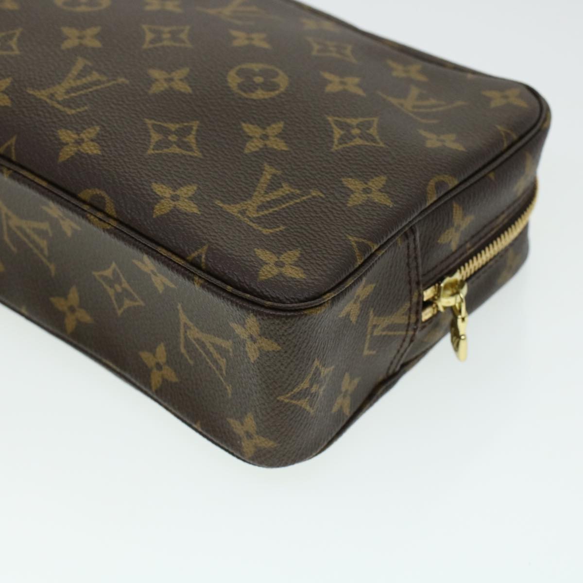 LOUIS VUITTON Monogram Trousse Toilette 23 Clutch Bag M47524 LV Auth 44130