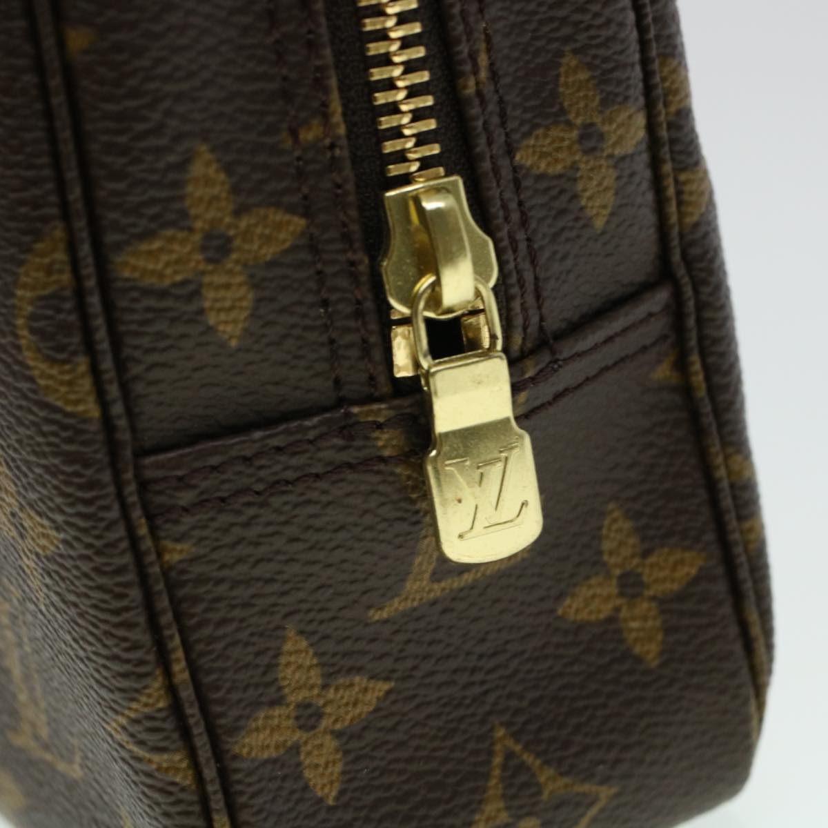 LOUIS VUITTON Monogram Trousse Toilette 23 Clutch Bag M47524 LV Auth 44130