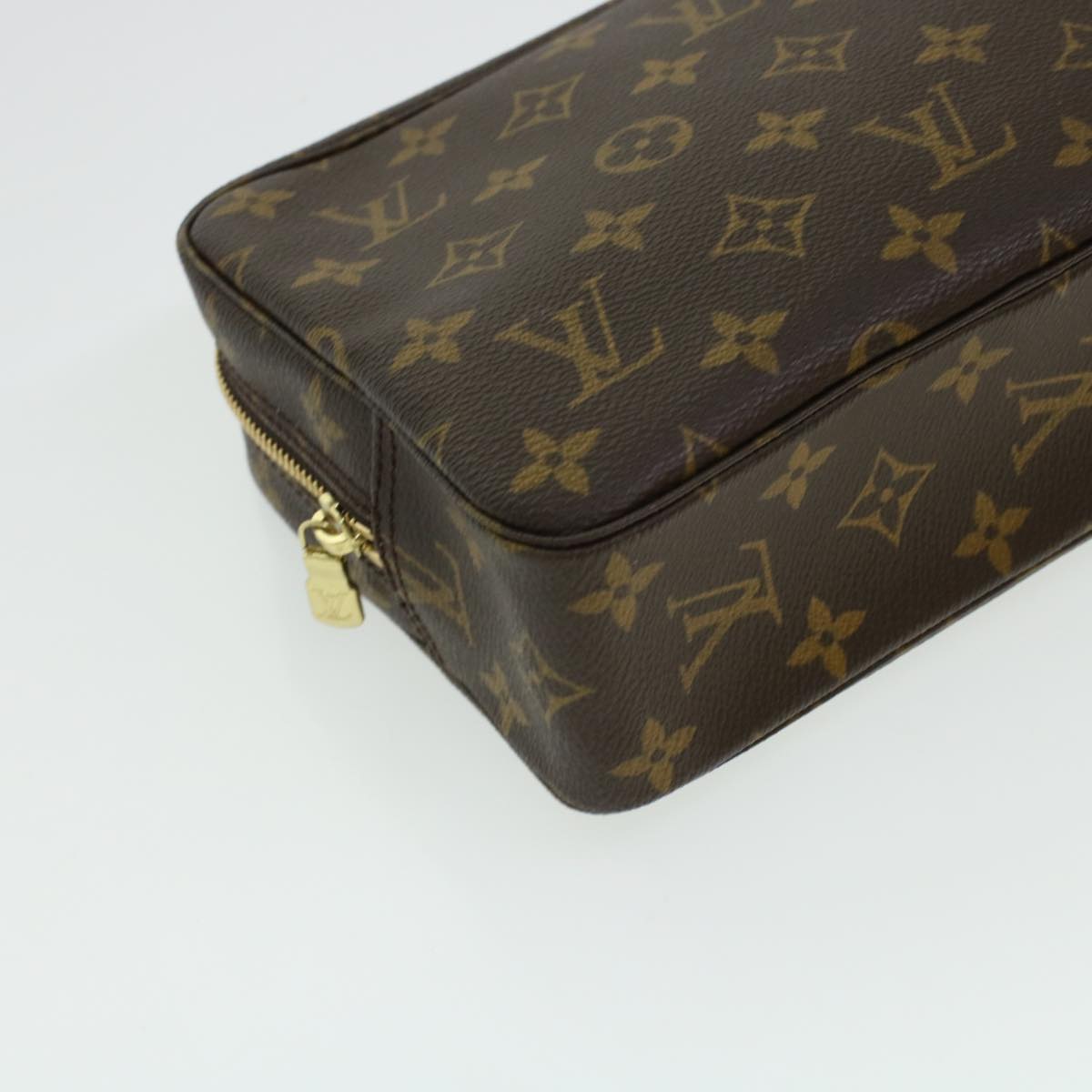 LOUIS VUITTON Monogram Trousse Toilette 23 Clutch Bag M47524 LV Auth 44130