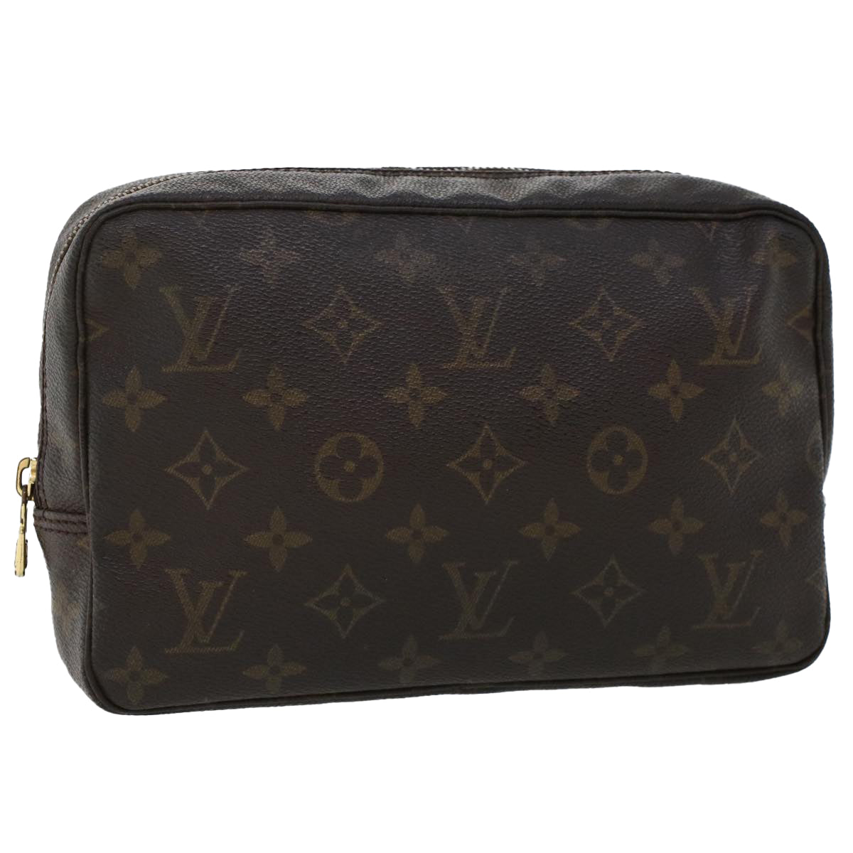 LOUIS VUITTON Monogram Trousse Toilette 23 Clutch Bag M47524 LV Auth 44143