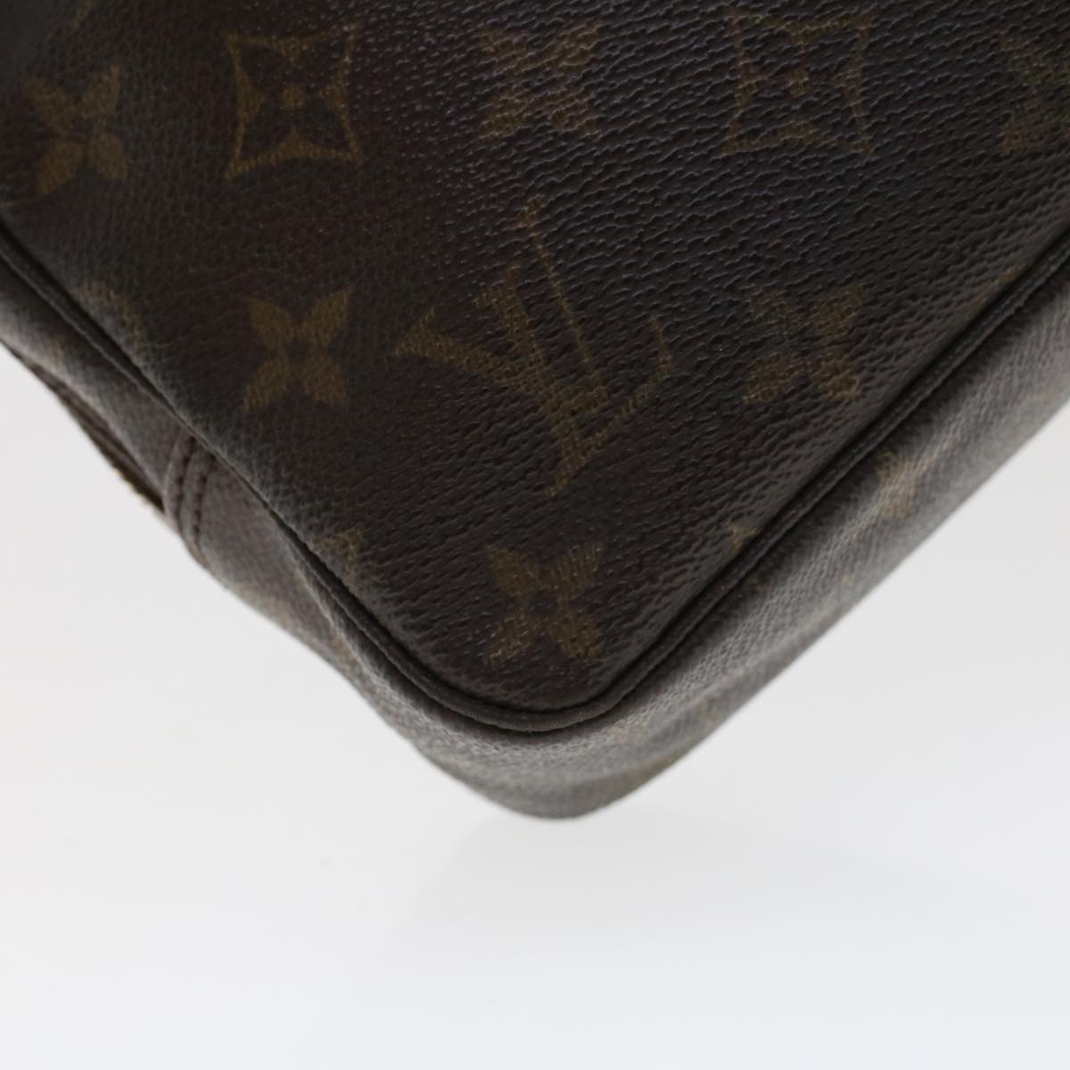 LOUIS VUITTON Monogram Trousse Toilette 23 Clutch Bag M47524 LV Auth 44143