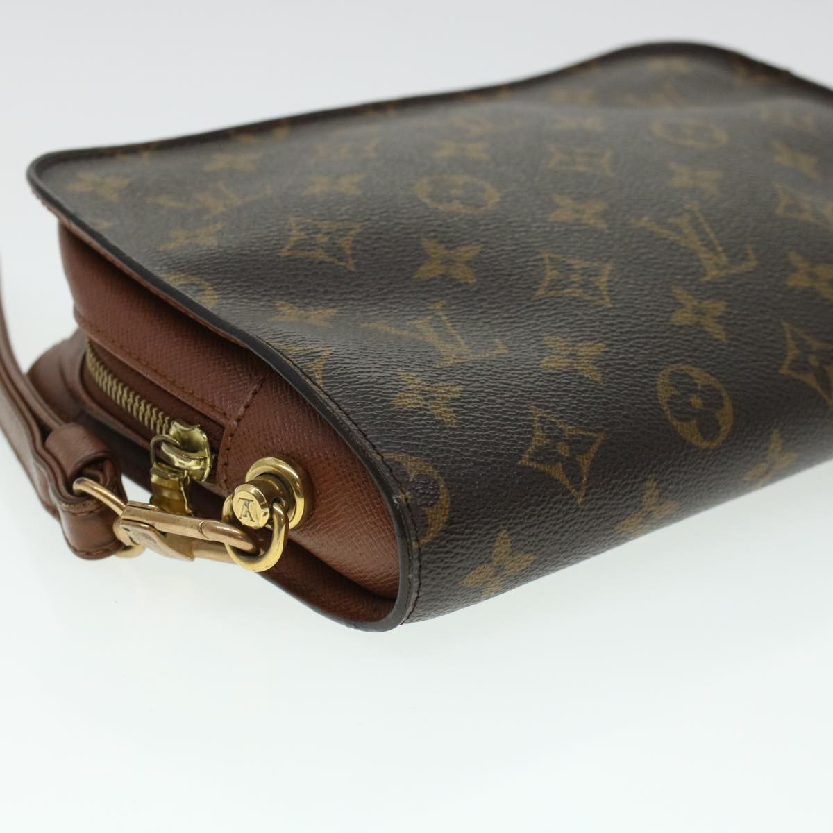 LOUIS VUITTON Monogram Orsay Clutch Bag M51790 LV Auth 44184