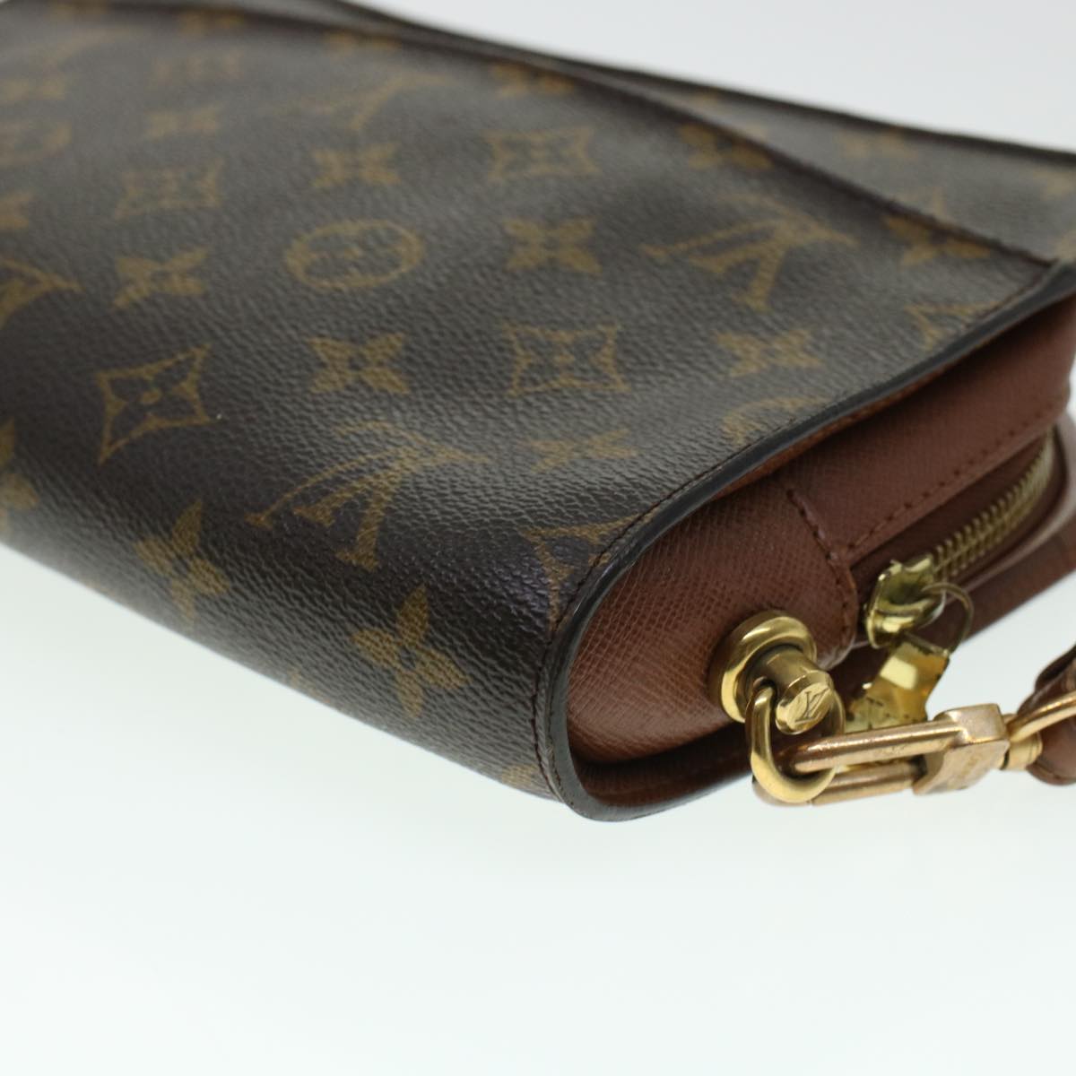 LOUIS VUITTON Monogram Orsay Clutch Bag M51790 LV Auth 44184