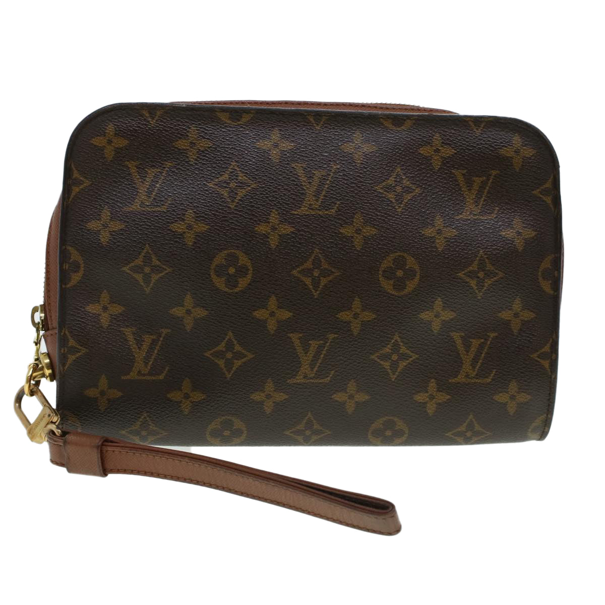 LOUIS VUITTON Monogram Orsay Clutch Bag M51790 LV Auth 44184