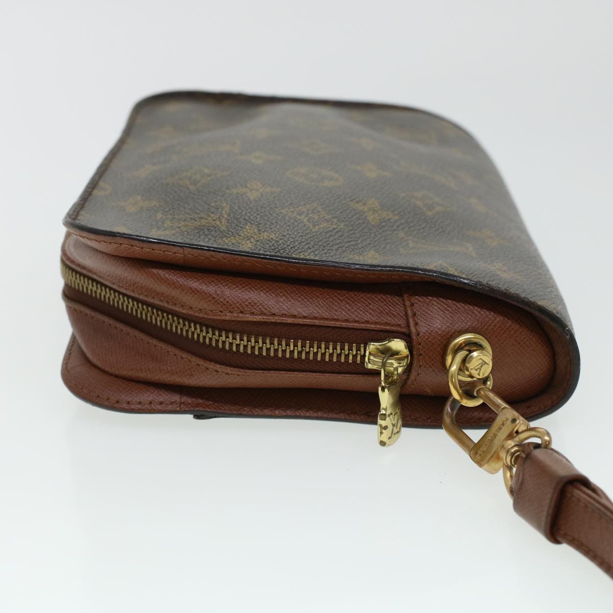 LOUIS VUITTON Monogram Orsay Clutch Bag M51790 LV Auth 44184