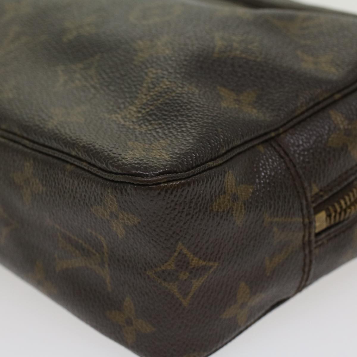 LOUIS VUITTON Monogram Trousse Toilette 23 Clutch Bag M47524 LV Auth 44189