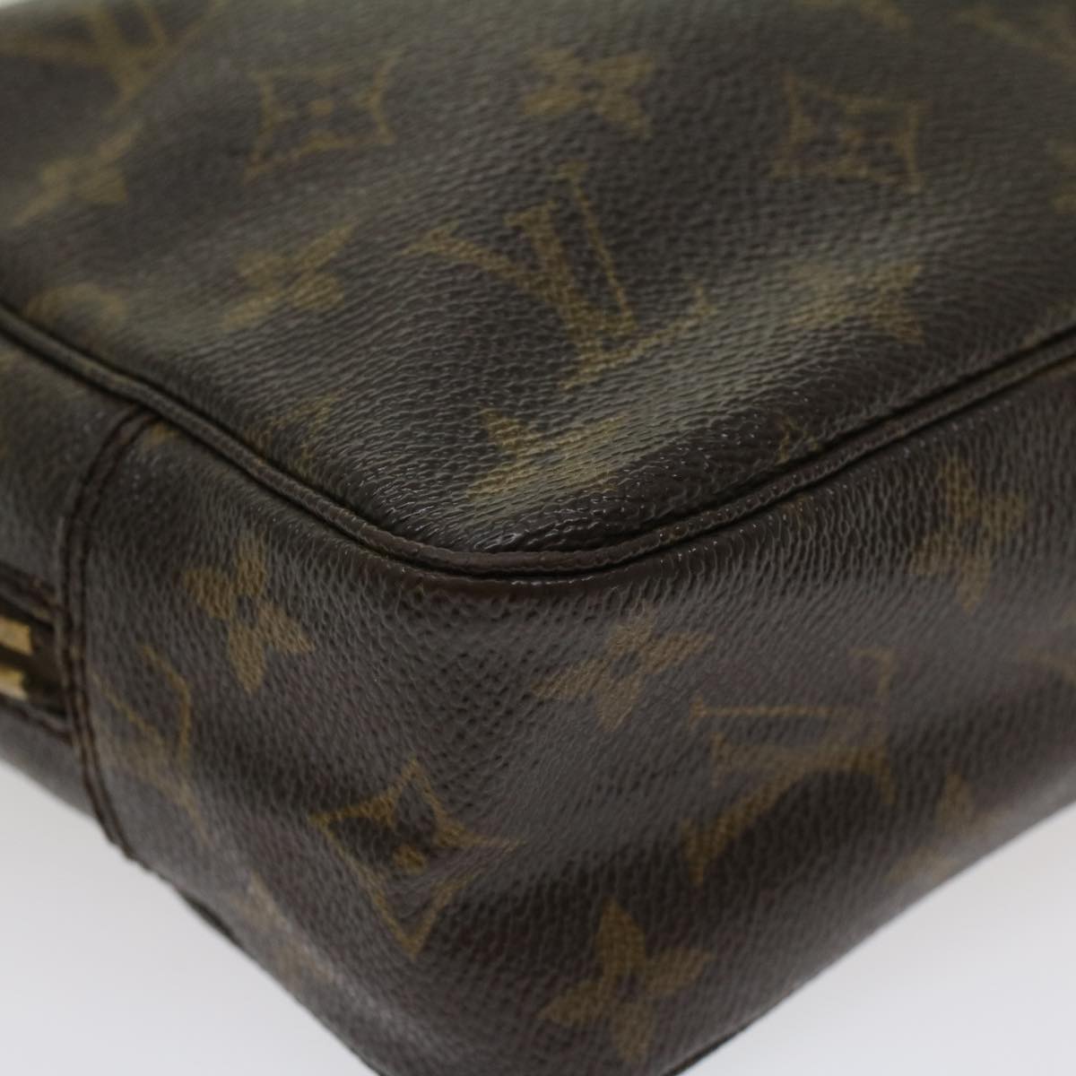 LOUIS VUITTON Monogram Trousse Toilette 23 Clutch Bag M47524 LV Auth 44189