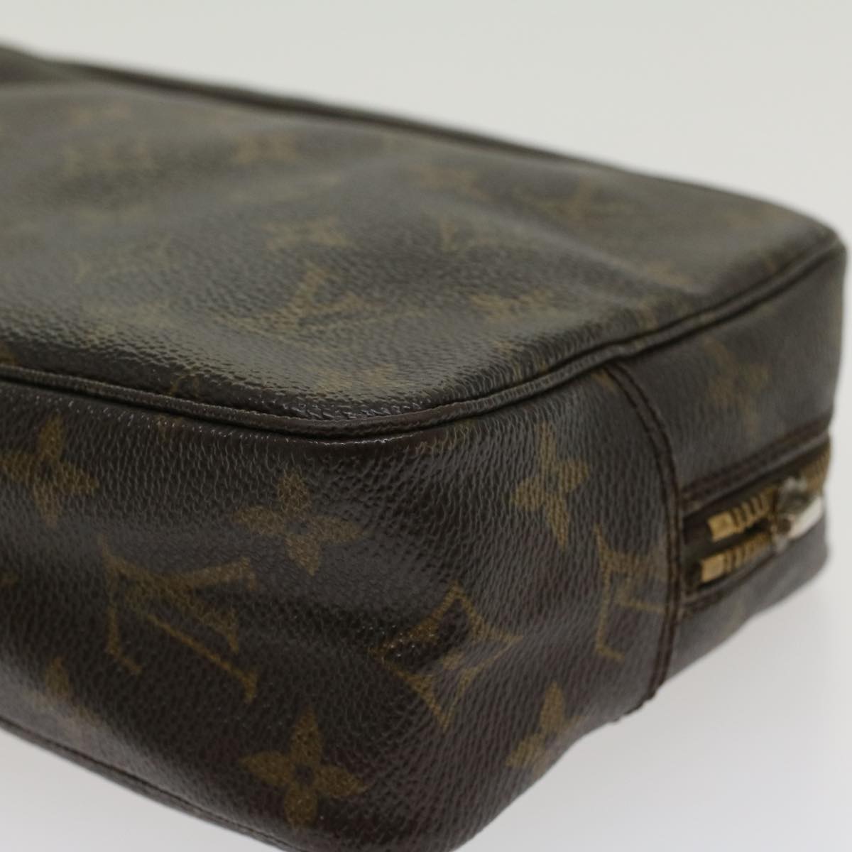 LOUIS VUITTON Monogram Trousse Toilette 23 Clutch Bag M47524 LV Auth 44189