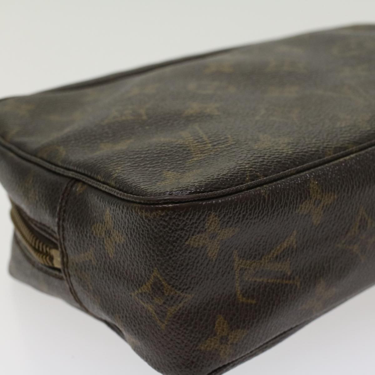 LOUIS VUITTON Monogram Trousse Toilette 23 Clutch Bag M47524 LV Auth 44189