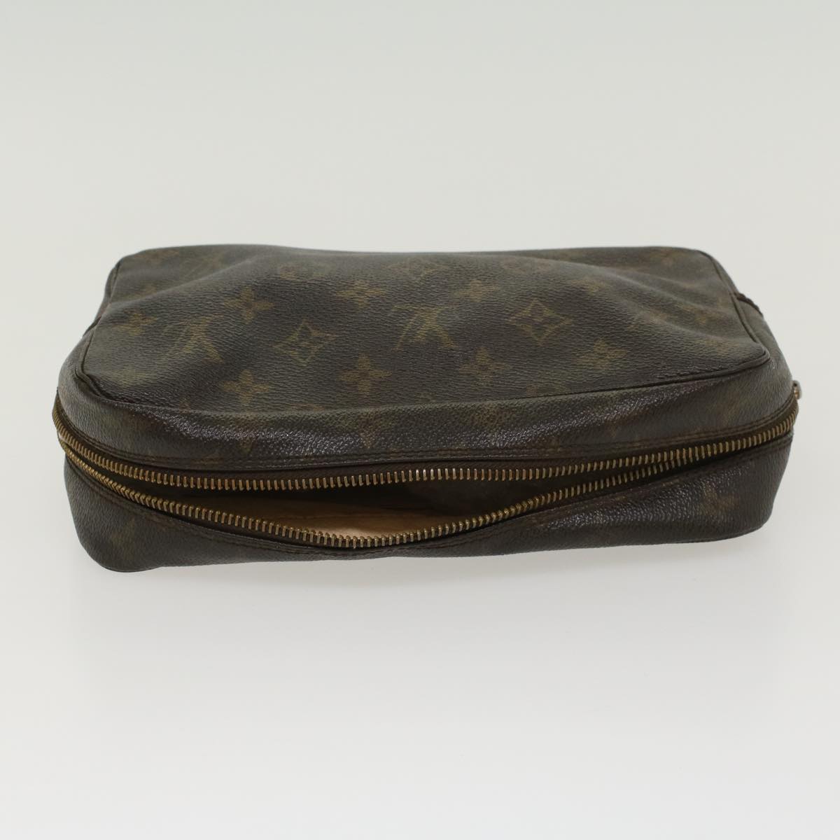 LOUIS VUITTON Monogram Trousse Toilette 23 Clutch Bag M47524 LV Auth 44189