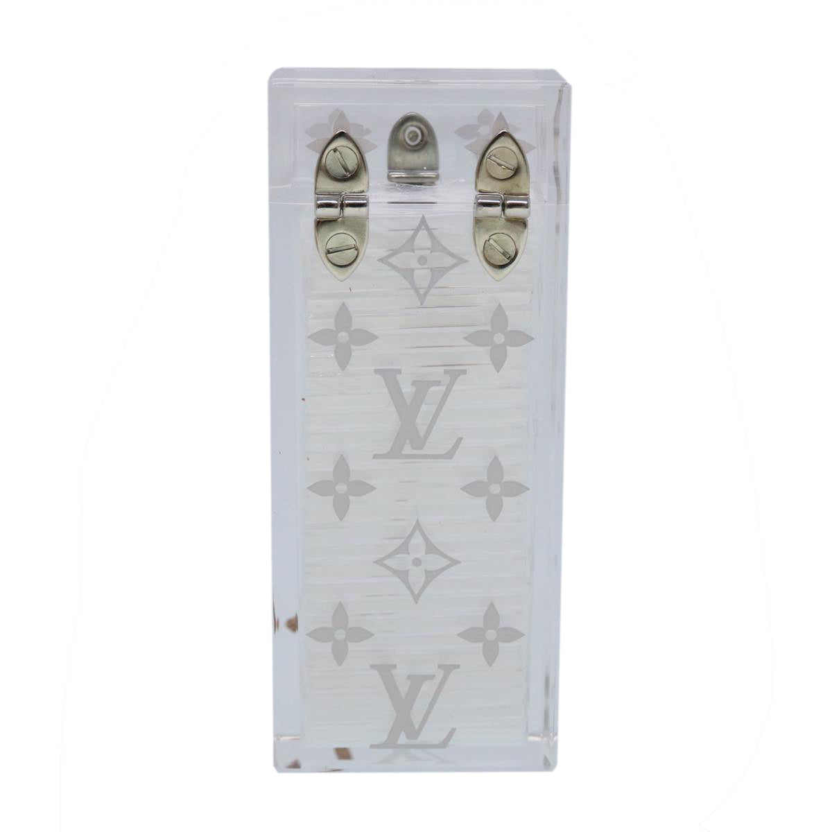 LOUIS VUITTON Domino Plastic Clear LV Auth 44197