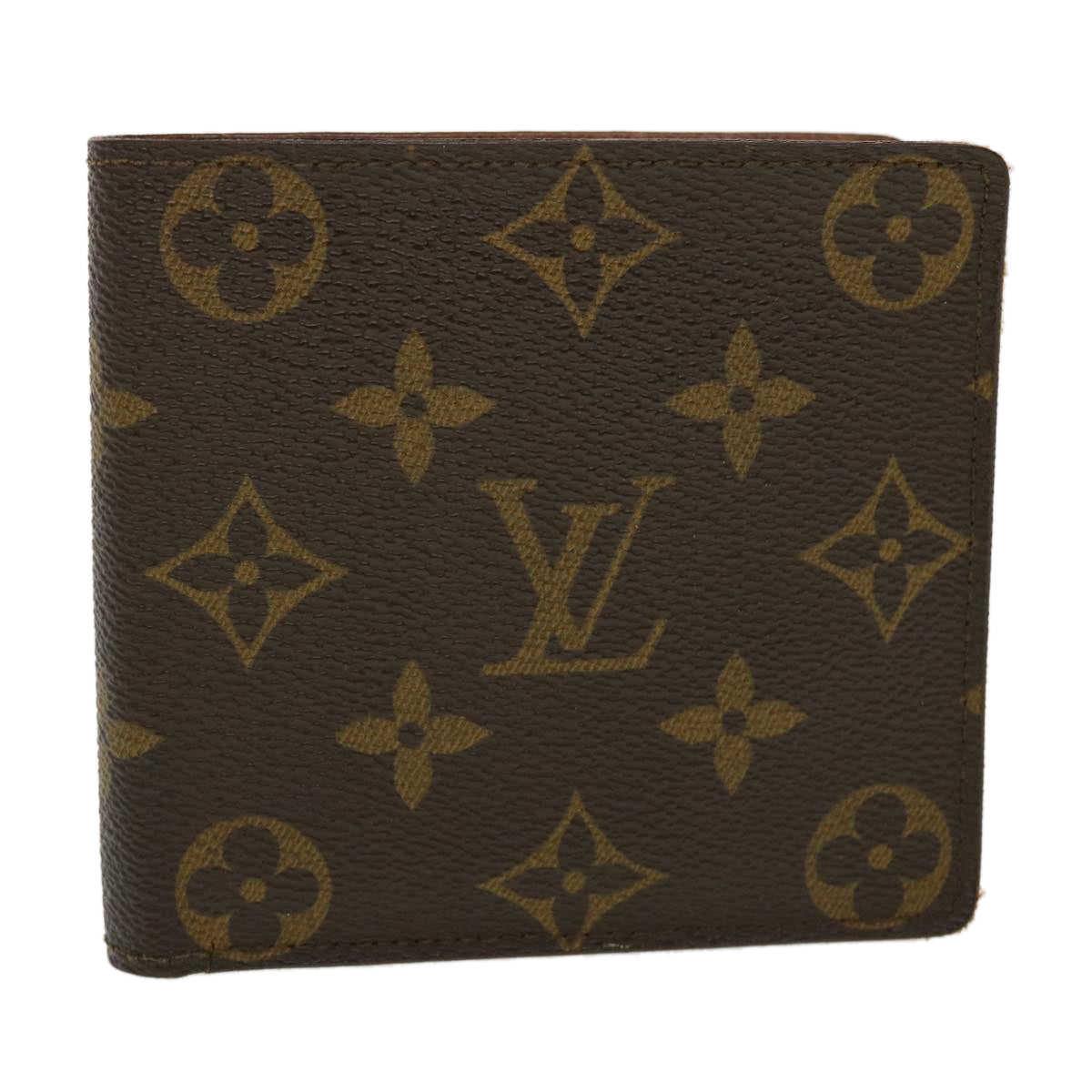 LOUIS VUITTON Monogram Portefeuille Marco Bifold Wallet M61675 LV Auth 44199