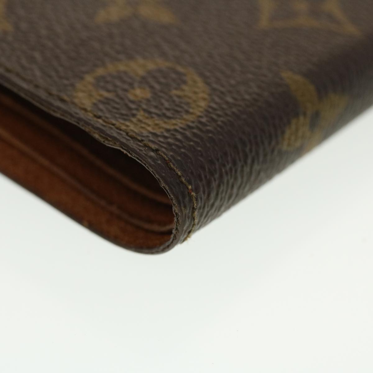 LOUIS VUITTON Monogram Portefeuille Marco Bifold Wallet M61675 LV Auth 44199