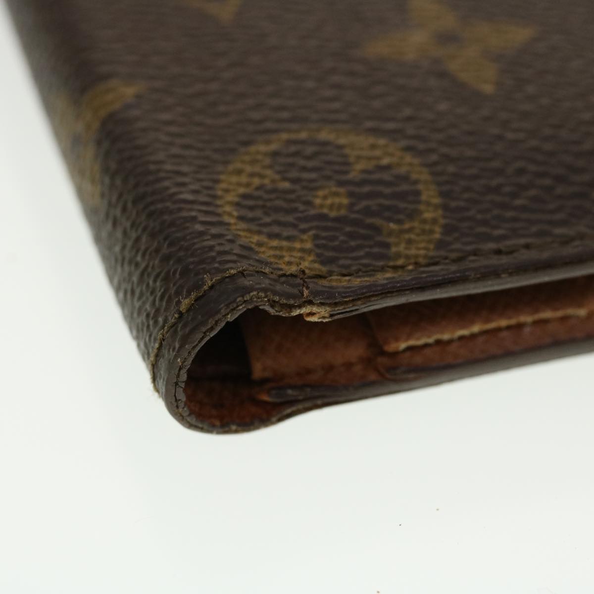 LOUIS VUITTON Monogram Portefeuille Marco Bifold Wallet M61675 LV Auth 44199