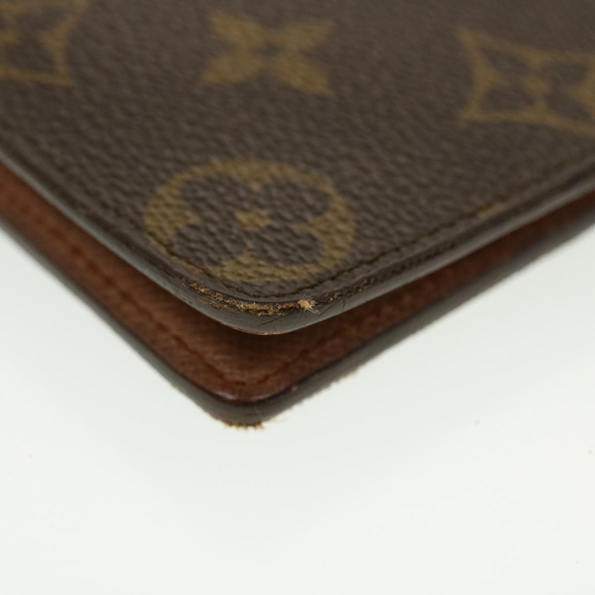 LOUIS VUITTON Monogram Portefeuille Marco Bifold Wallet M61675 LV Auth 44199