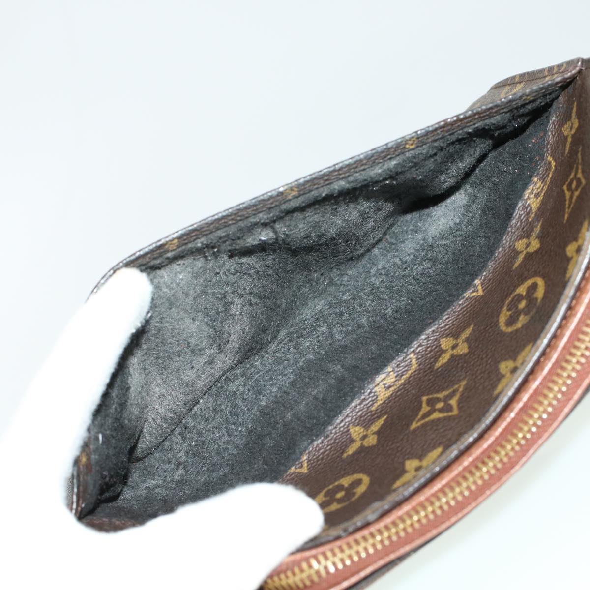 LOUIS VUITTON Monogram Orsay Clutch Bag M51790 LV Auth 44236