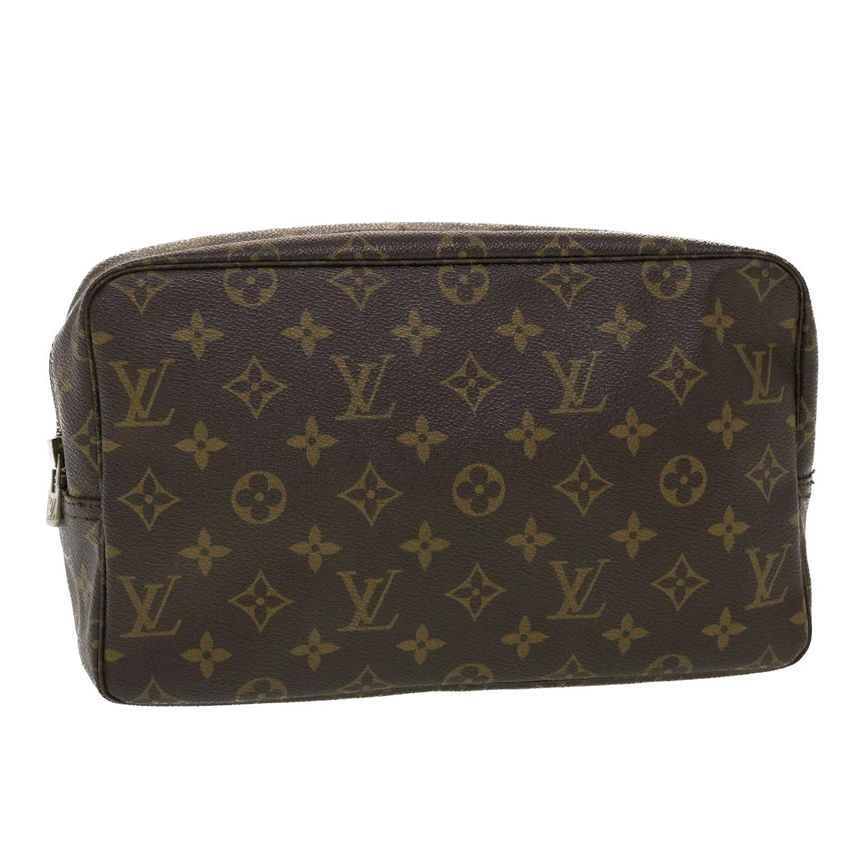 LOUIS VUITTON Monogram Trousse Toilette 28 Clutch Bag M47522 LV Auth 44242