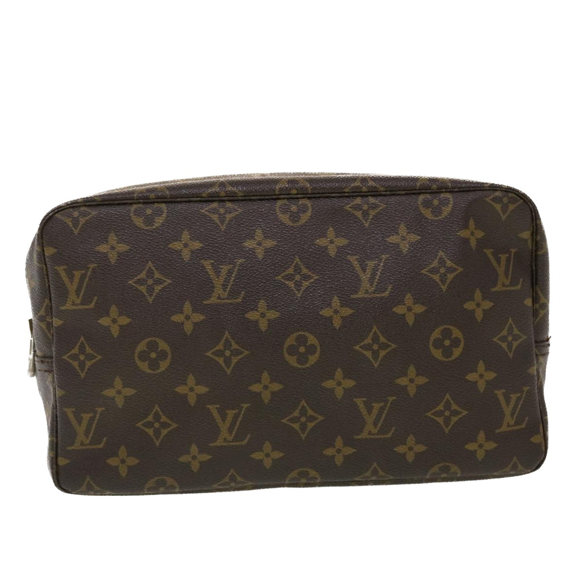 LOUIS VUITTON Monogram Trousse Toilette 28 Clutch Bag M47522 LV Auth 44242