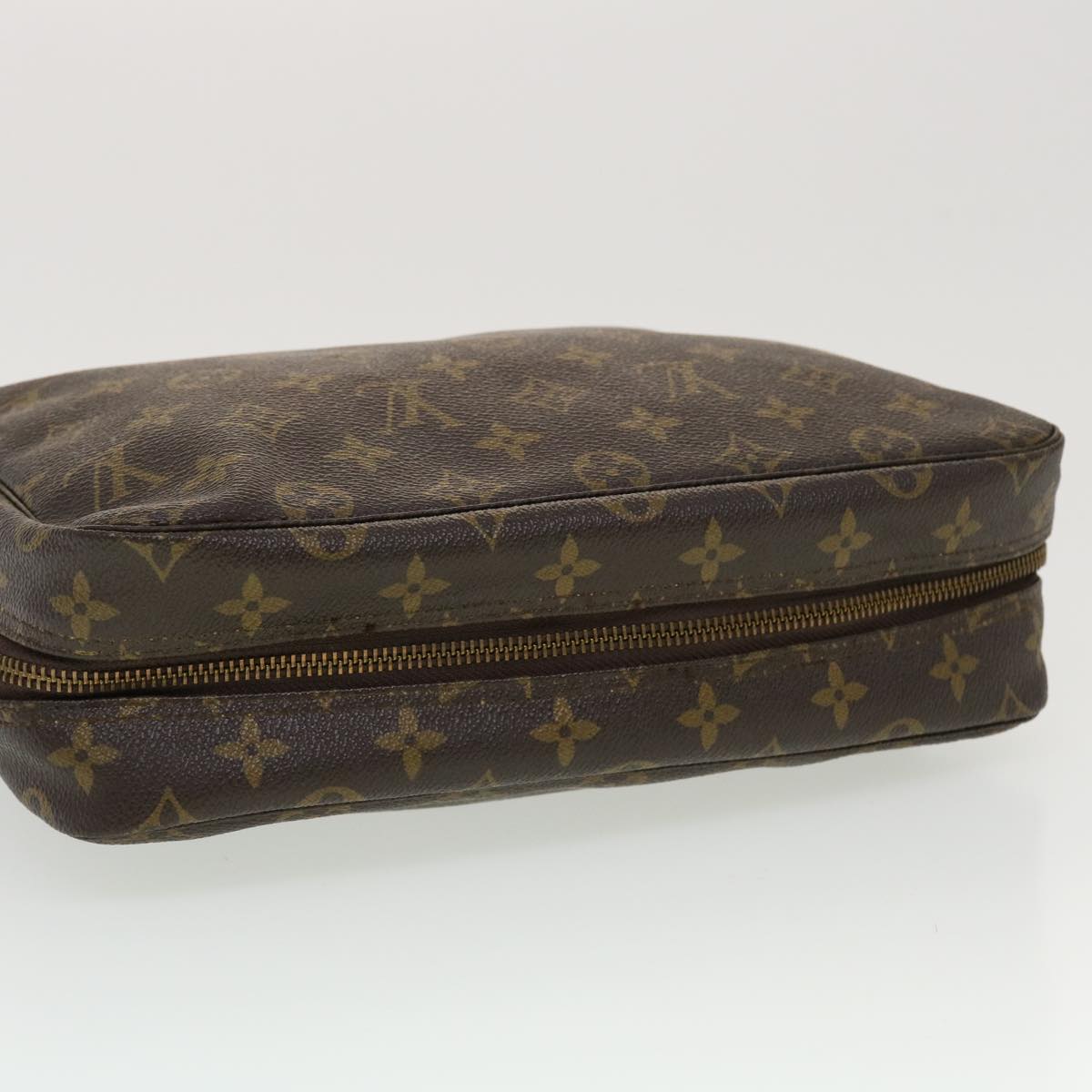 LOUIS VUITTON Monogram Trousse Toilette 28 Clutch Bag M47522 LV Auth 44242