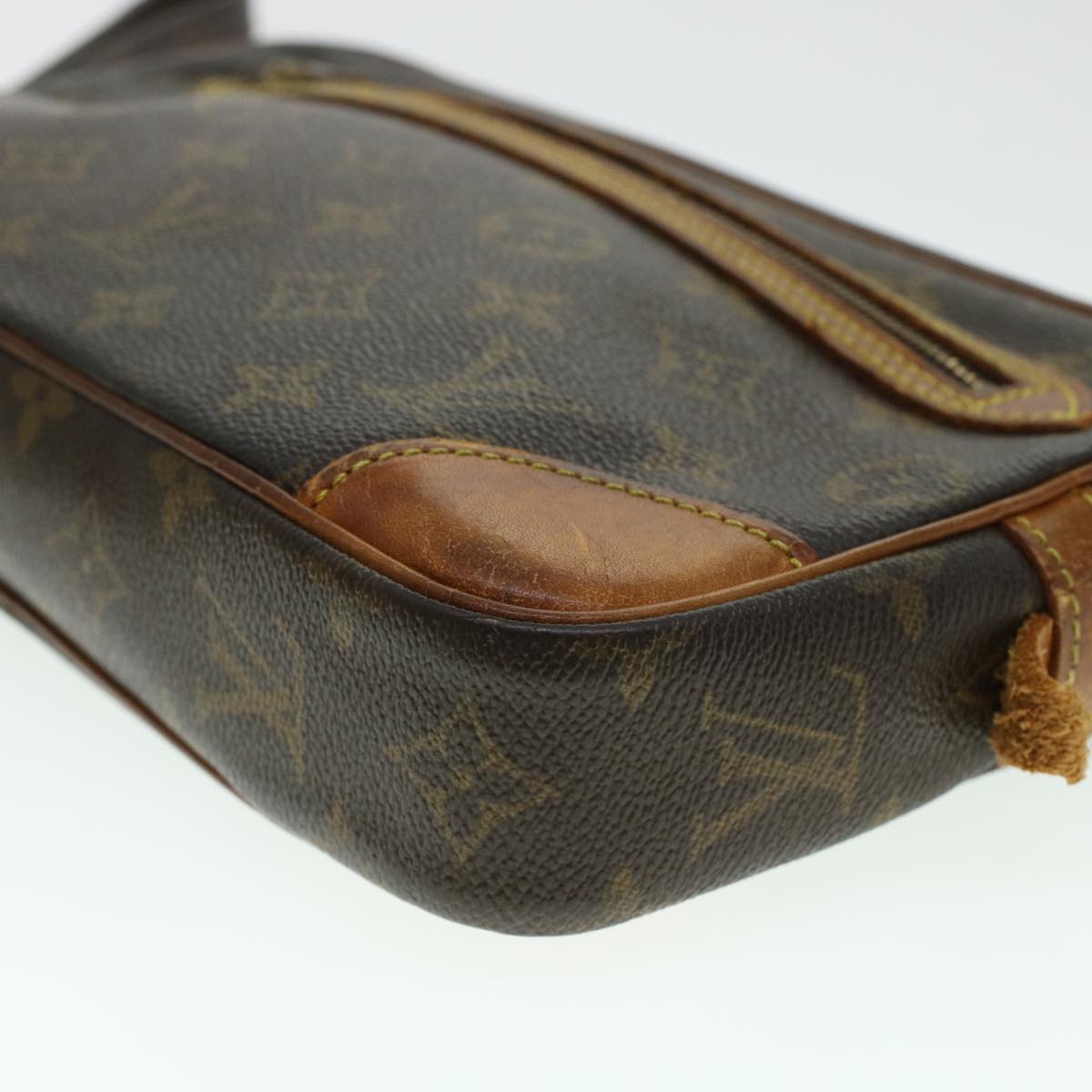 LOUIS VUITTON Monogram Marly Dragonne GM Clutch Bag M51825 LV Auth 44292