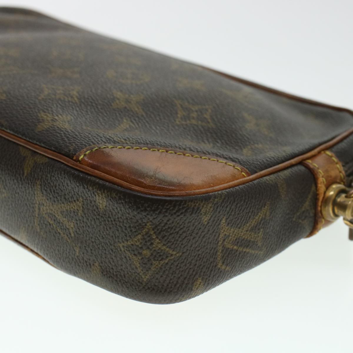 LOUIS VUITTON Monogram Marly Dragonne GM Clutch Bag M51825 LV Auth 44292