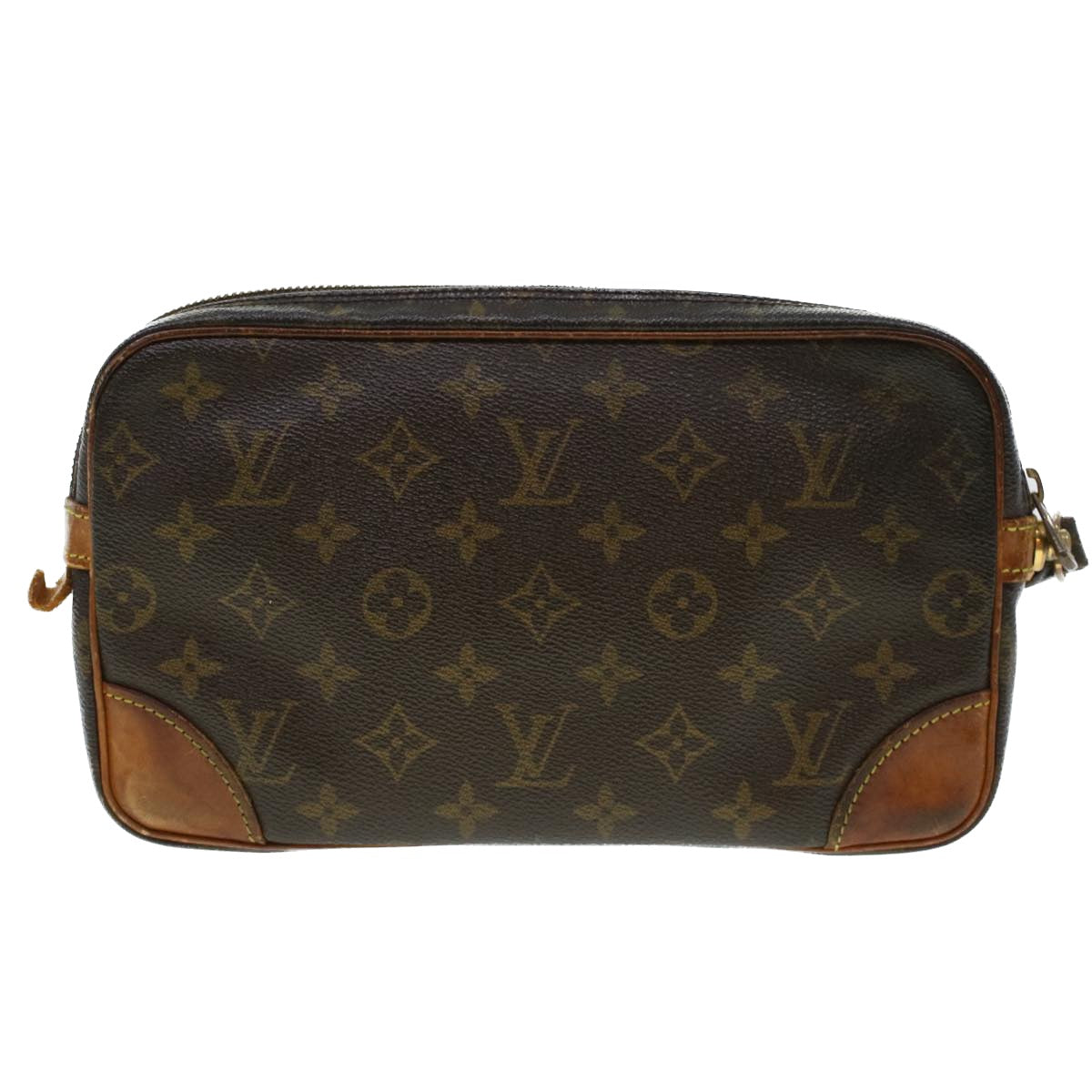 LOUIS VUITTON Monogram Marly Dragonne GM Clutch Bag M51825 LV Auth 44292 - 0