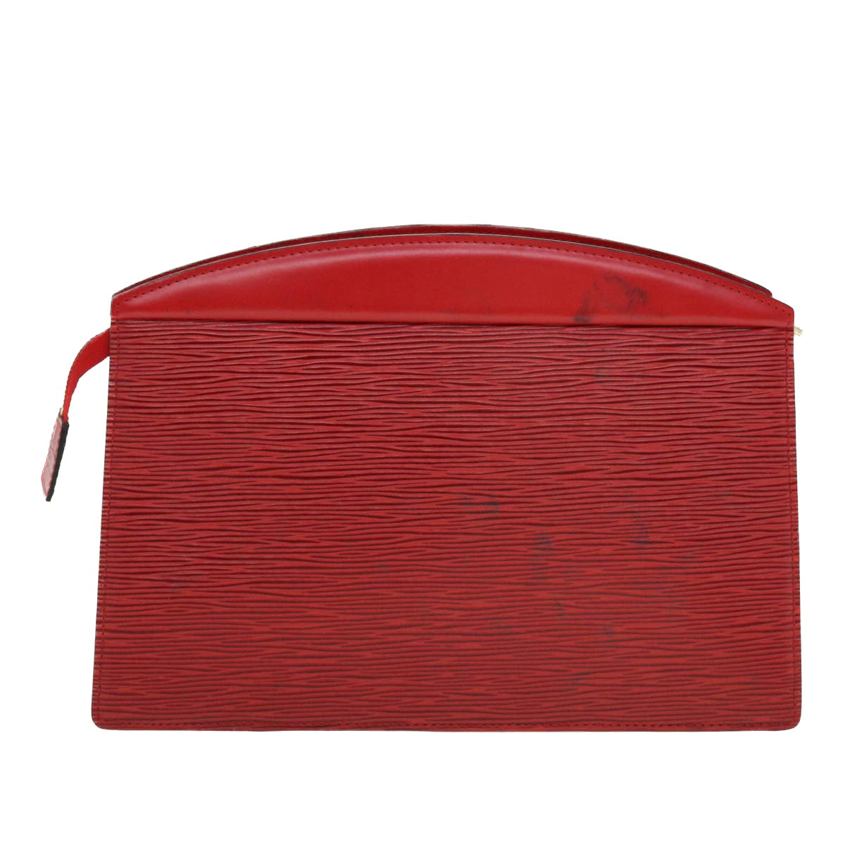 LOUIS VUITTON Epi Trousse Crete Clutch Bag Red M48407 LV Auth 44301 - 0