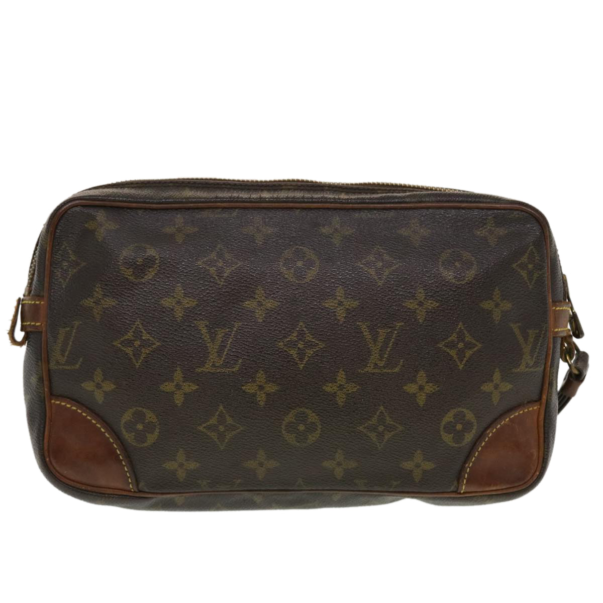 LOUIS VUITTON Monogram Marly Dragonne GM Clutch Bag M51825 LV Auth 44312 - 0