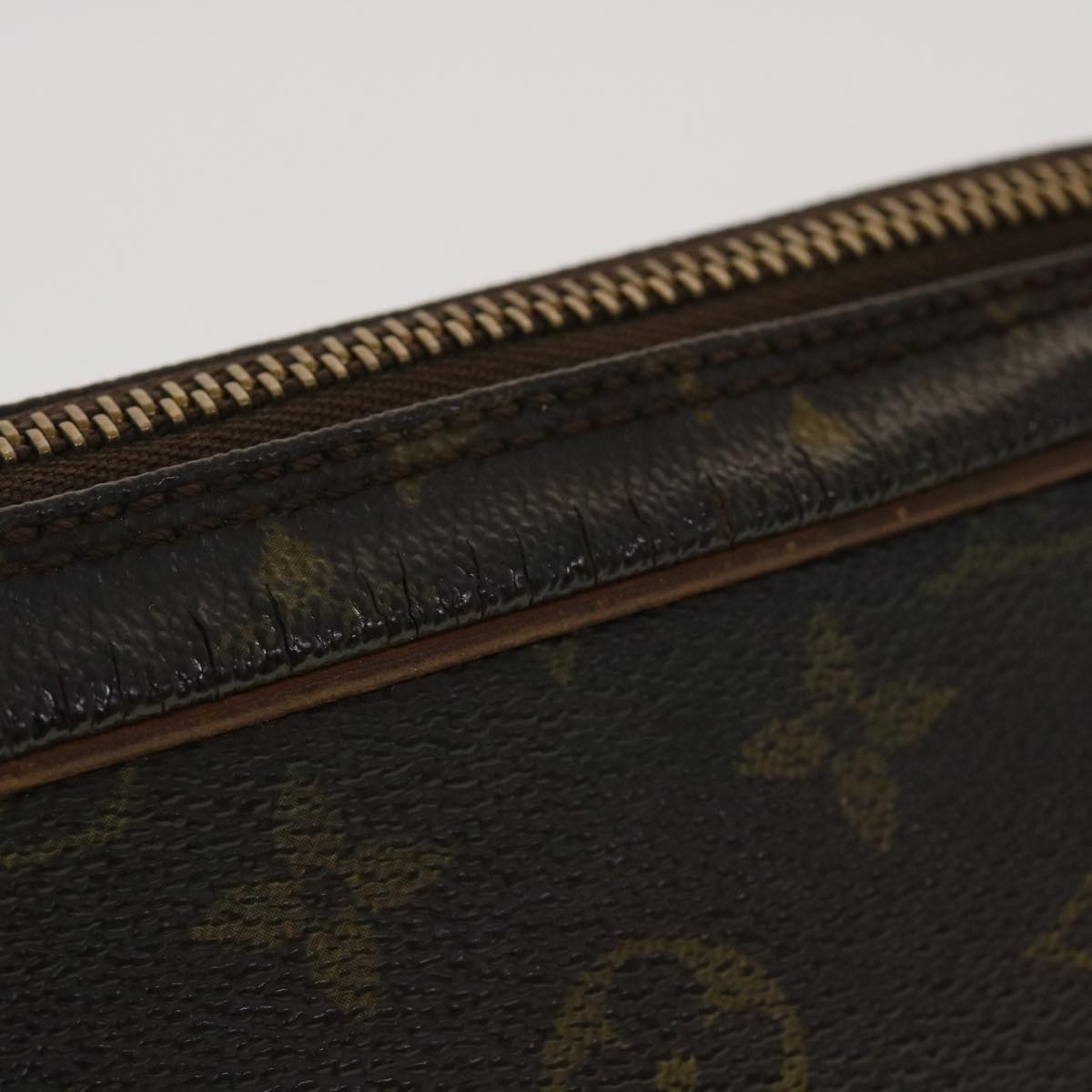 LOUIS VUITTON Monogram Marly Dragonne GM Clutch Bag M51825 LV Auth 44312