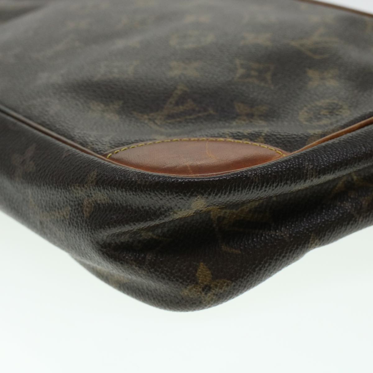 LOUIS VUITTON Monogram Compiegne 28 Clutch Bag M51845 LV Auth 44405