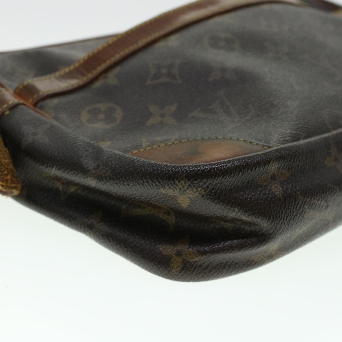 LOUIS VUITTON Monogram Compiegne 28 Clutch Bag M51845 LV Auth 44405