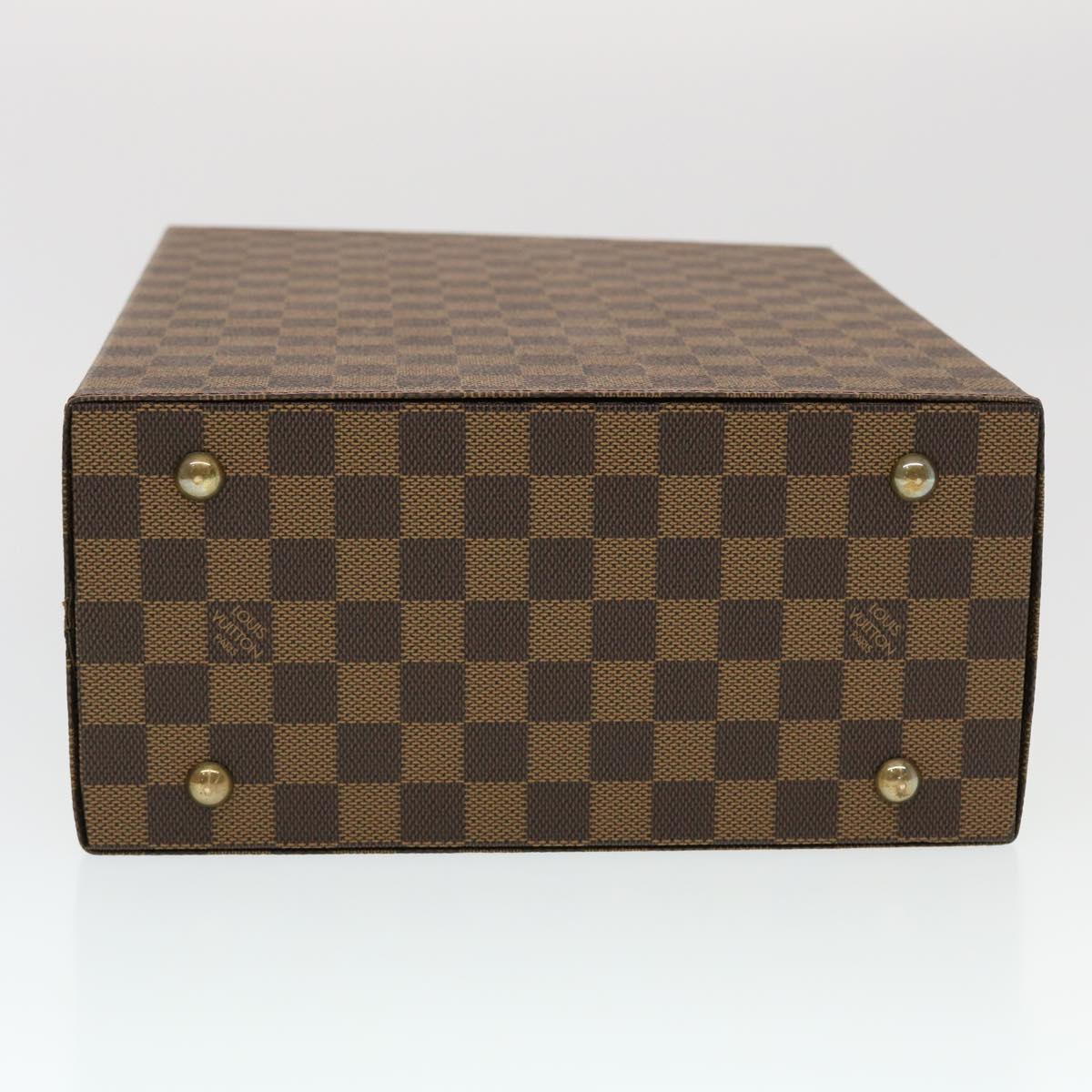 LOUIS VUITTON Damier Ebene Garbage Can SPO LV Auth 44408A