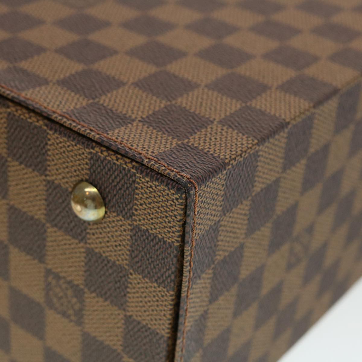 LOUIS VUITTON Damier Ebene Garbage Can SPO LV Auth 44408A