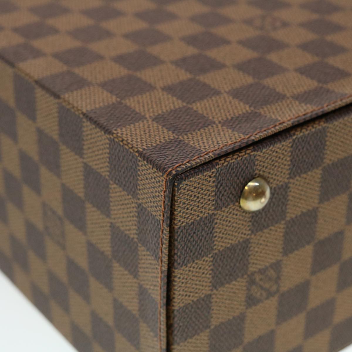 LOUIS VUITTON Damier Ebene Garbage Can SPO LV Auth 44408A