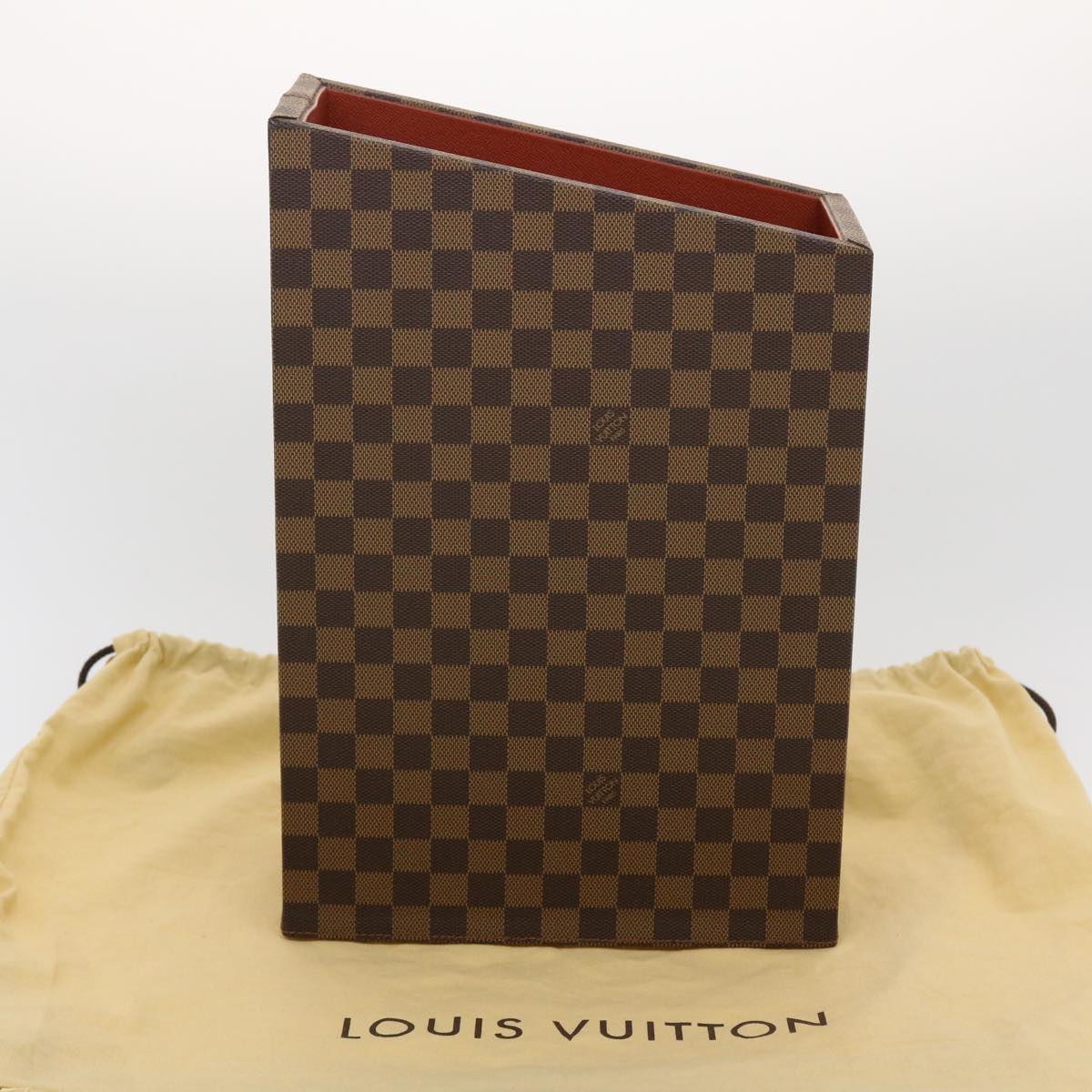 LOUIS VUITTON Damier Ebene Garbage Can SPO LV Auth 44408A