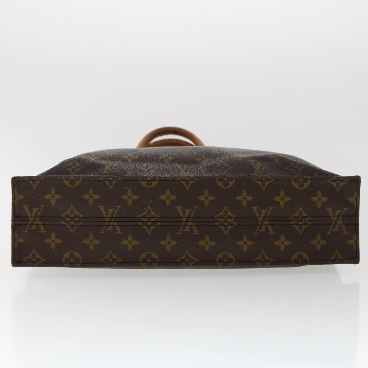 LOUIS VUITTON Monogram Sac Plat Hand Bag M51140 LV Auth 44437