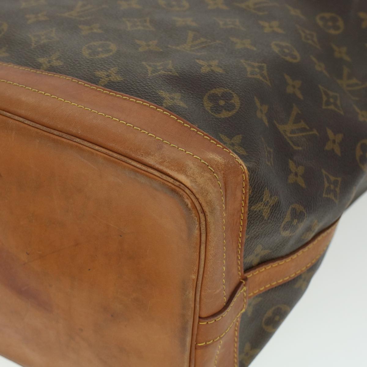 LOUIS VUITTON Monogram Noe Shoulder Bag M42224 LV Auth 44443