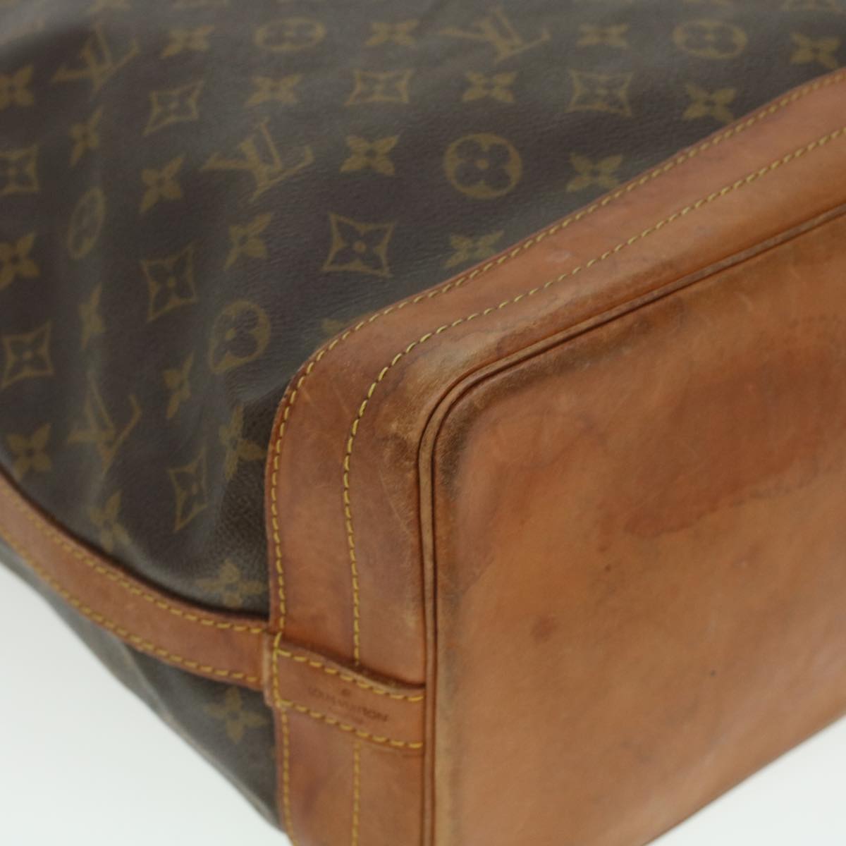 LOUIS VUITTON Monogram Noe Shoulder Bag M42224 LV Auth 44443