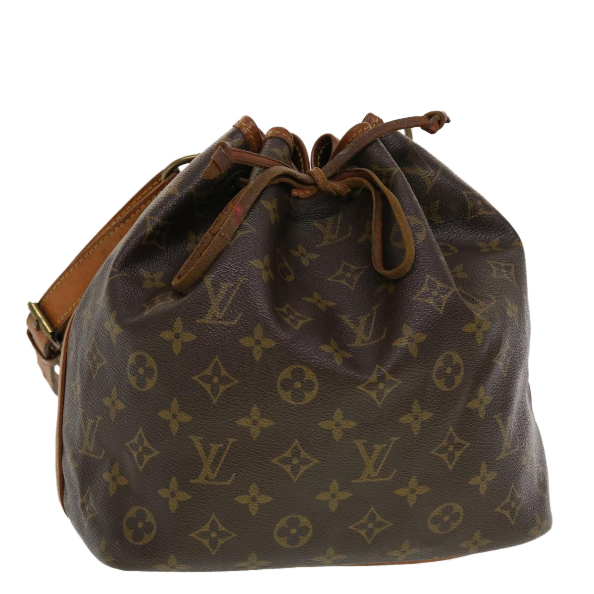 LOUIS VUITTON Monogram Petit Noe Shoulder Bag M42226 LV Auth 44445