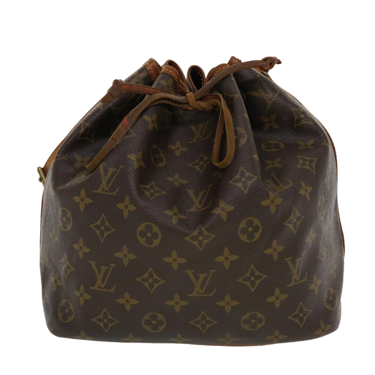 LOUIS VUITTON Monogram Petit Noe Shoulder Bag M42226 LV Auth 44445