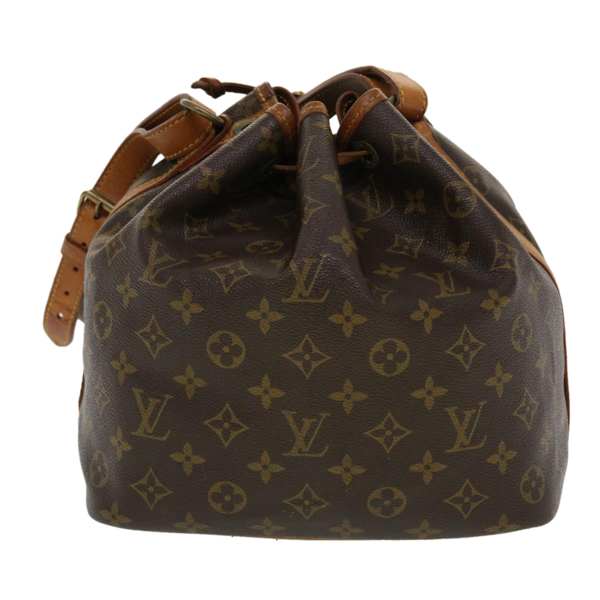 LOUIS VUITTON Monogram Petit Noe Shoulder Bag M42226 LV Auth 44445