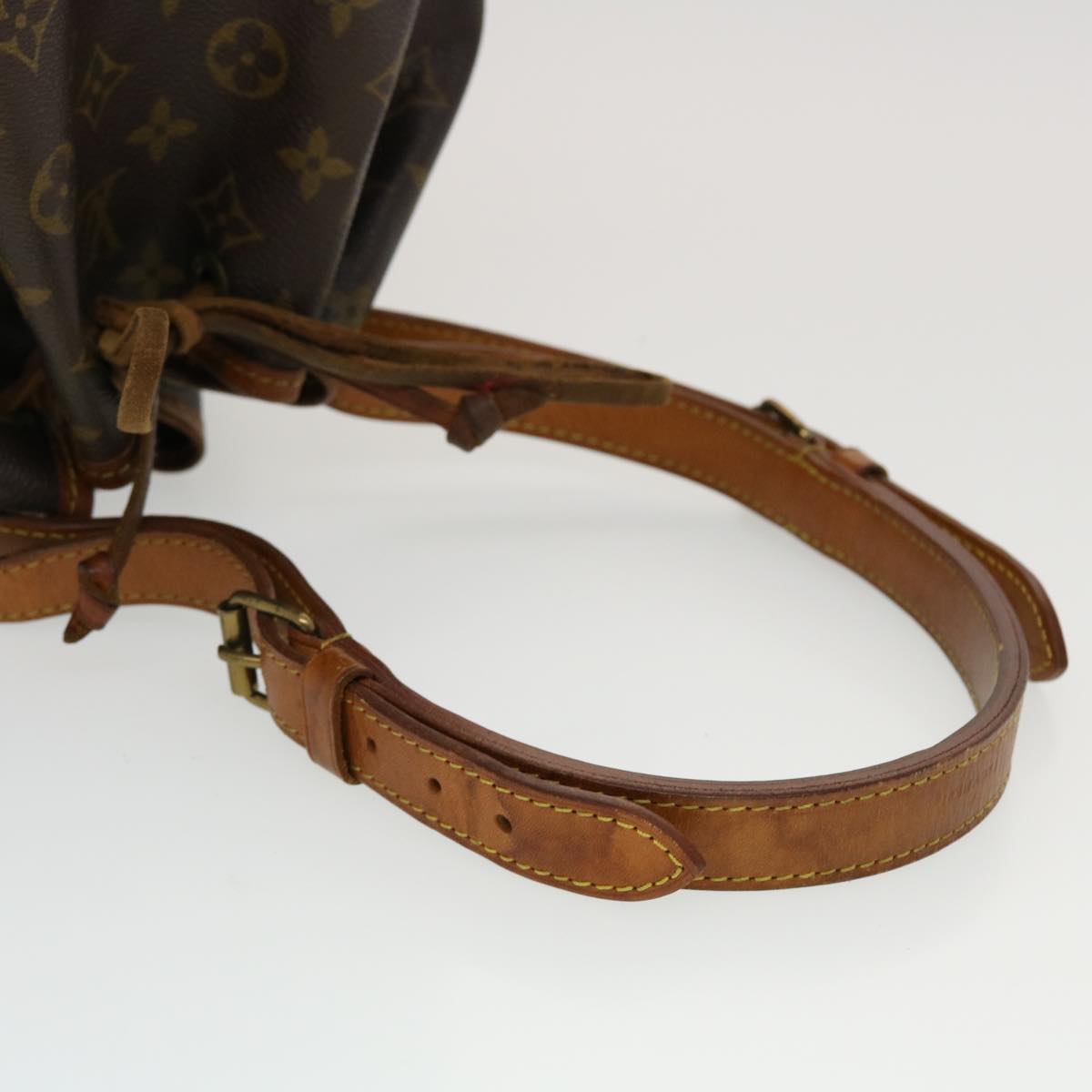 LOUIS VUITTON Monogram Petit Noe Shoulder Bag M42226 LV Auth 44445