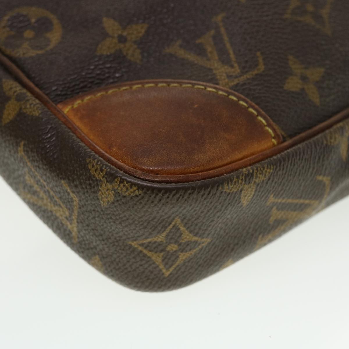 LOUIS VUITTON Monogram Marly Dragonne GM Clutch Bag M51825 LV Auth 44498