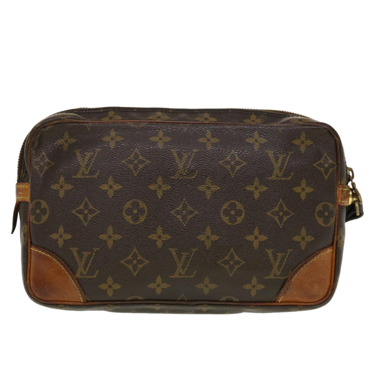 LOUIS VUITTON Monogram Marly Dragonne GM Clutch Bag M51825 LV Auth 44498 - 0