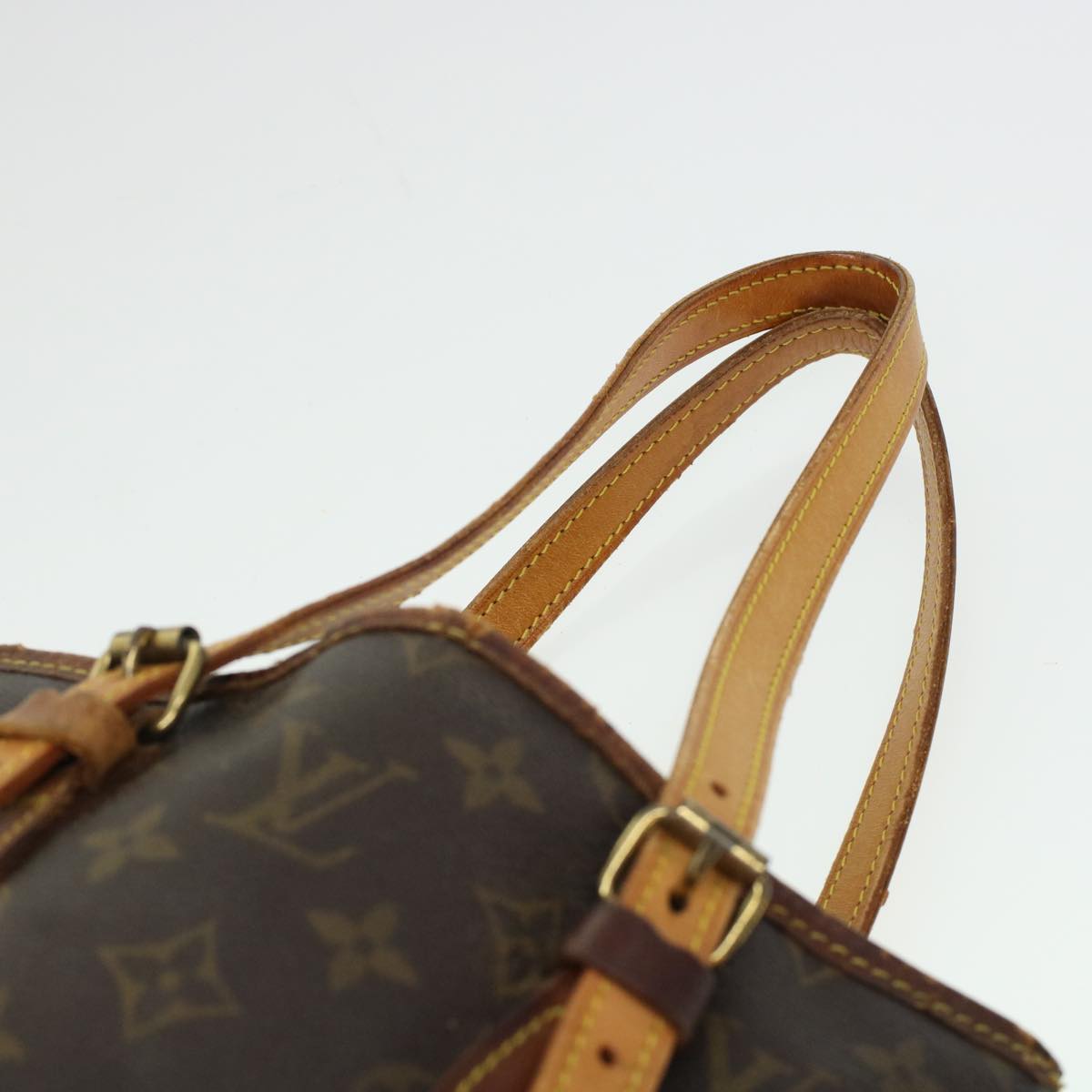 LOUIS VUITTON Monogram Bucket PM Shoulder Bag M42238 LV Auth 44501